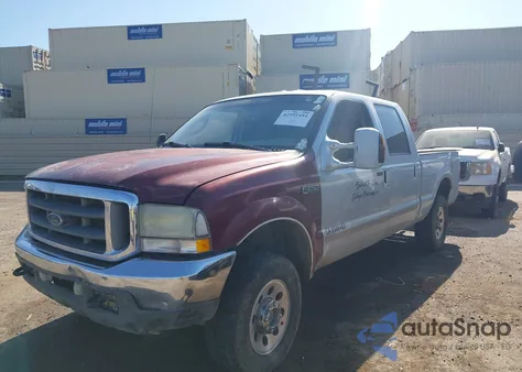 2005 Ford F250 Super Duty z USA, uszkodzony, nr VIN 1FTSW21Y25EC43035